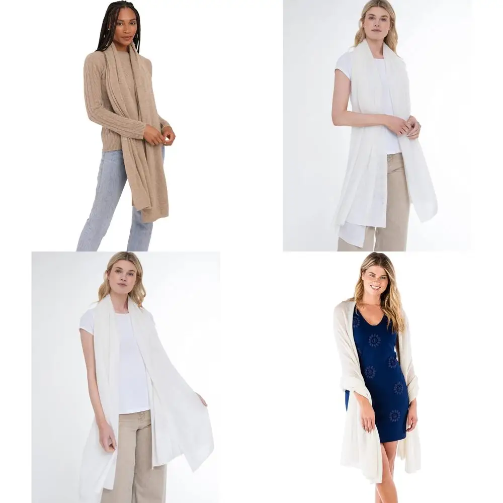 

Роскошная легкая накидка из 100% кашемира для путешествий и стиля