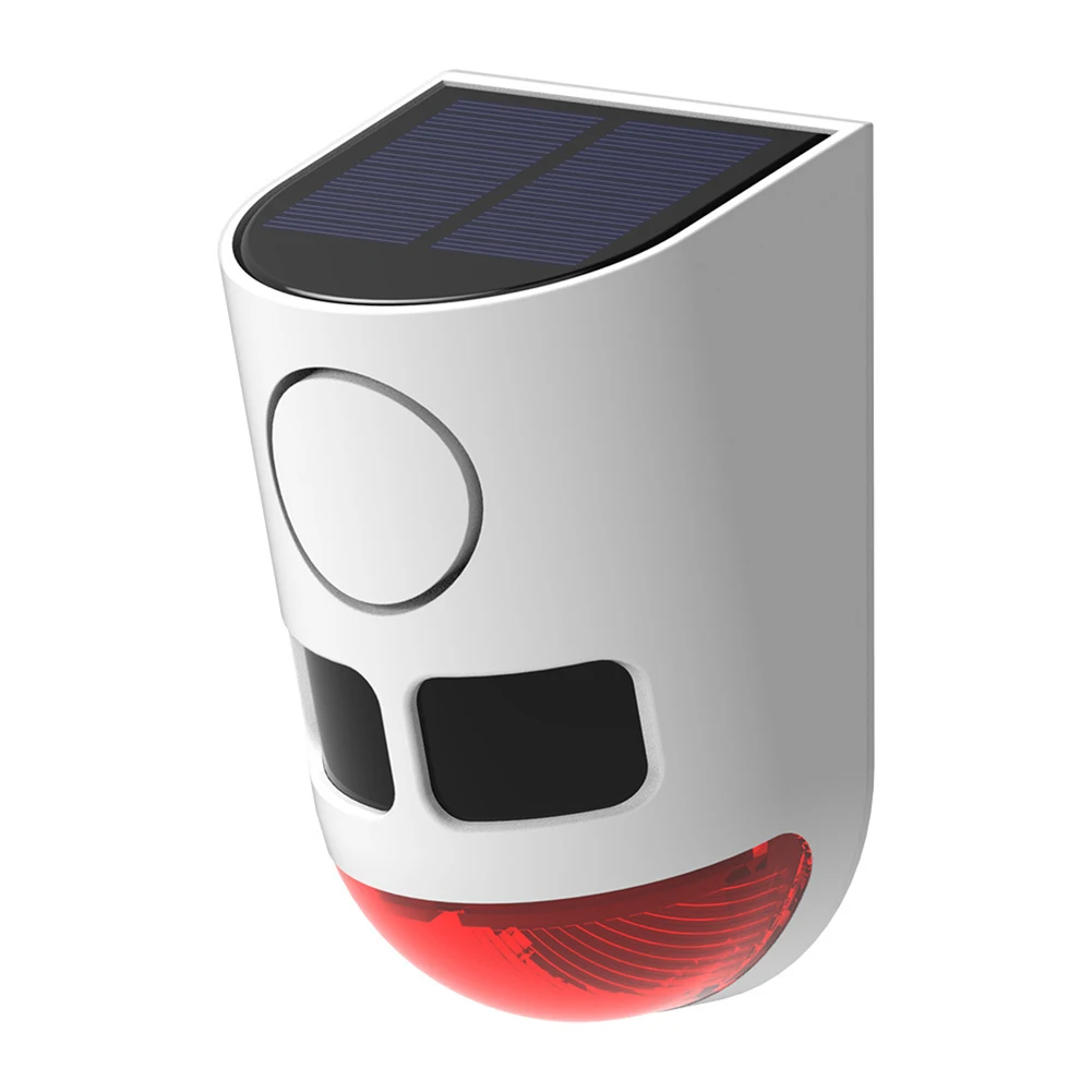 

Night Monitoring 12*6.9*7.5cm Motion Sensor Light Rechargeable Solar Sensor Light LED Security Light 6 LED Lights