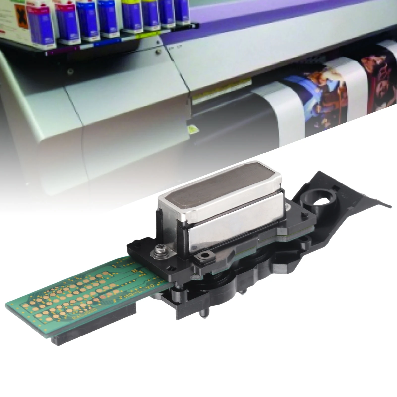 

Portable Print Head Environmentally Friendly Solvent ABS Print Head Eco Solvent Printhead Replacement for Roland DX4 JV4 JV3