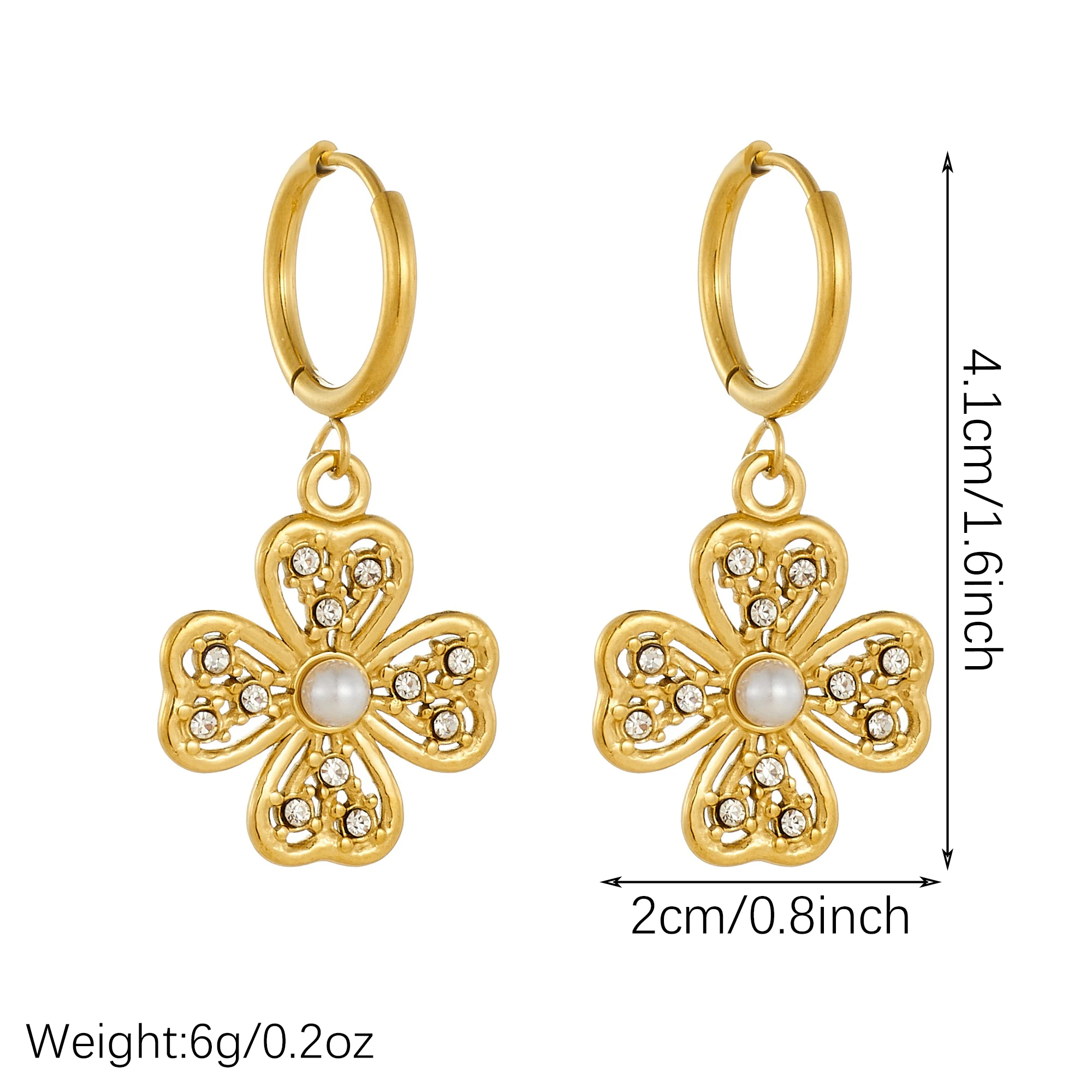 DIEYURO Colorful Enamel Trend Hollow Heart Hoop Earrings for Women Gold Plated Rainbow Love Dangle Earrings Trendy Jewelry Gift