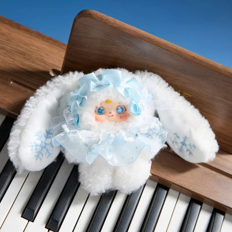 

Genuine Samuel Snowy Night Tea Party Series Blind Box Trendy Toy Cute Plush Doll Keychain Bag Charm Gift For Girls & Women