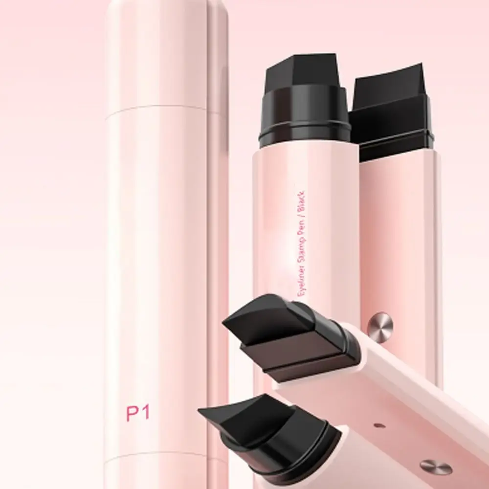 Nieuwe waterdichte eyeliner-stempel Sneldrogende, langdurige eyeliner-stempel Gemakkelijk te gebruiken Draaibare eyeliner-stempelpen