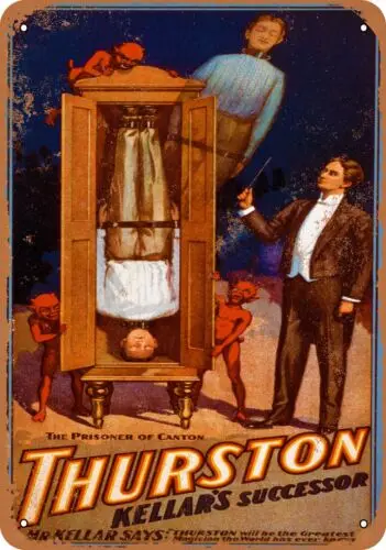 Metal Sign - Thurston Magic -- Vintage Look