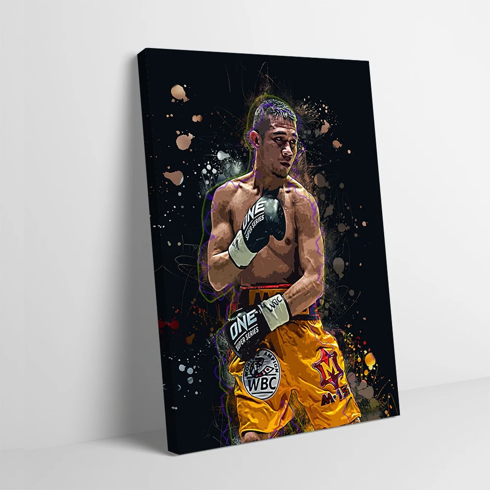 Srisaket Sor Rungvisai الطباعة المشارك تخصيص صور الرسم على لوحات القماش الجدارية للديكور الداخلي غرفة جدارية المنزل #1