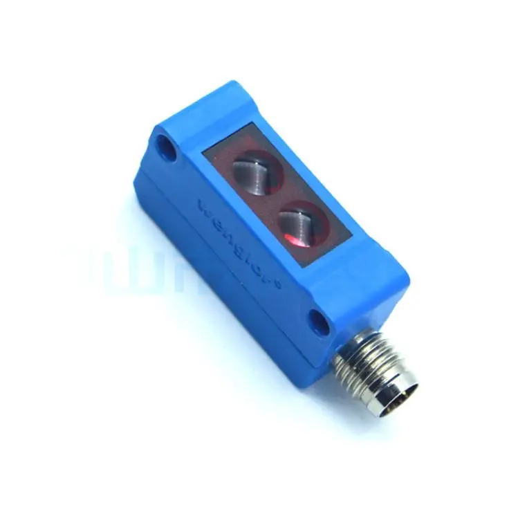 

YK12PA7 diffuse reflection photoelectric sensor with background suppression function detects the range of 120mm small structure