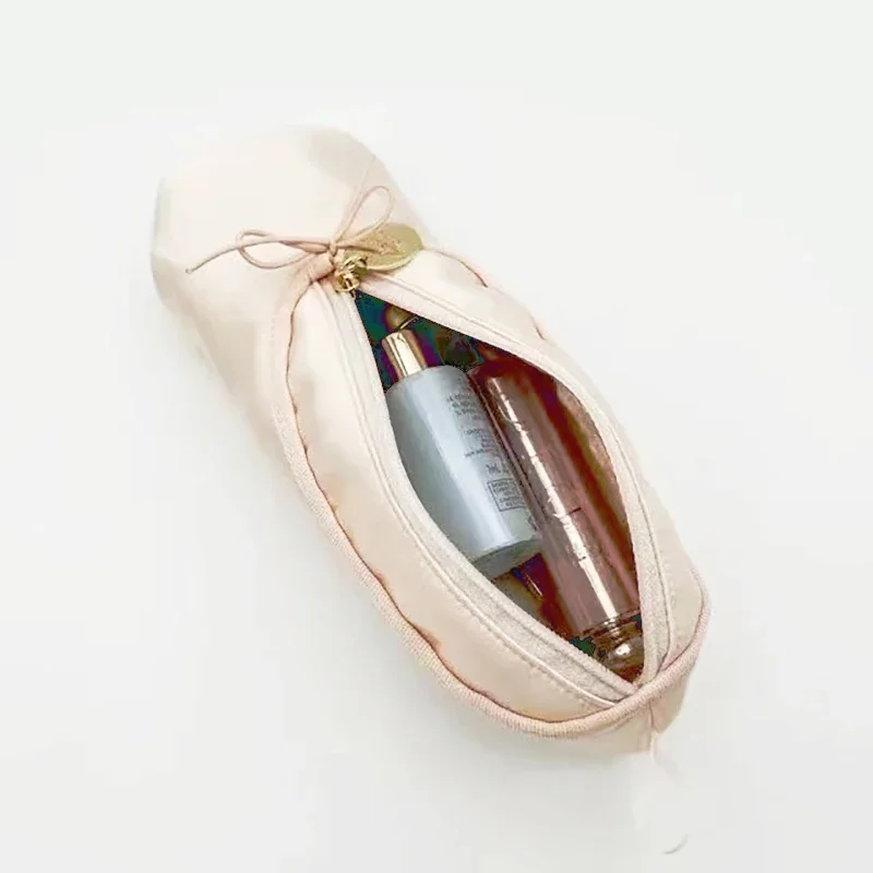 USHINE Ballet Shoes Creative Design Girl Heart Makeup Bag Female Sationery Storage Student Pencil Case