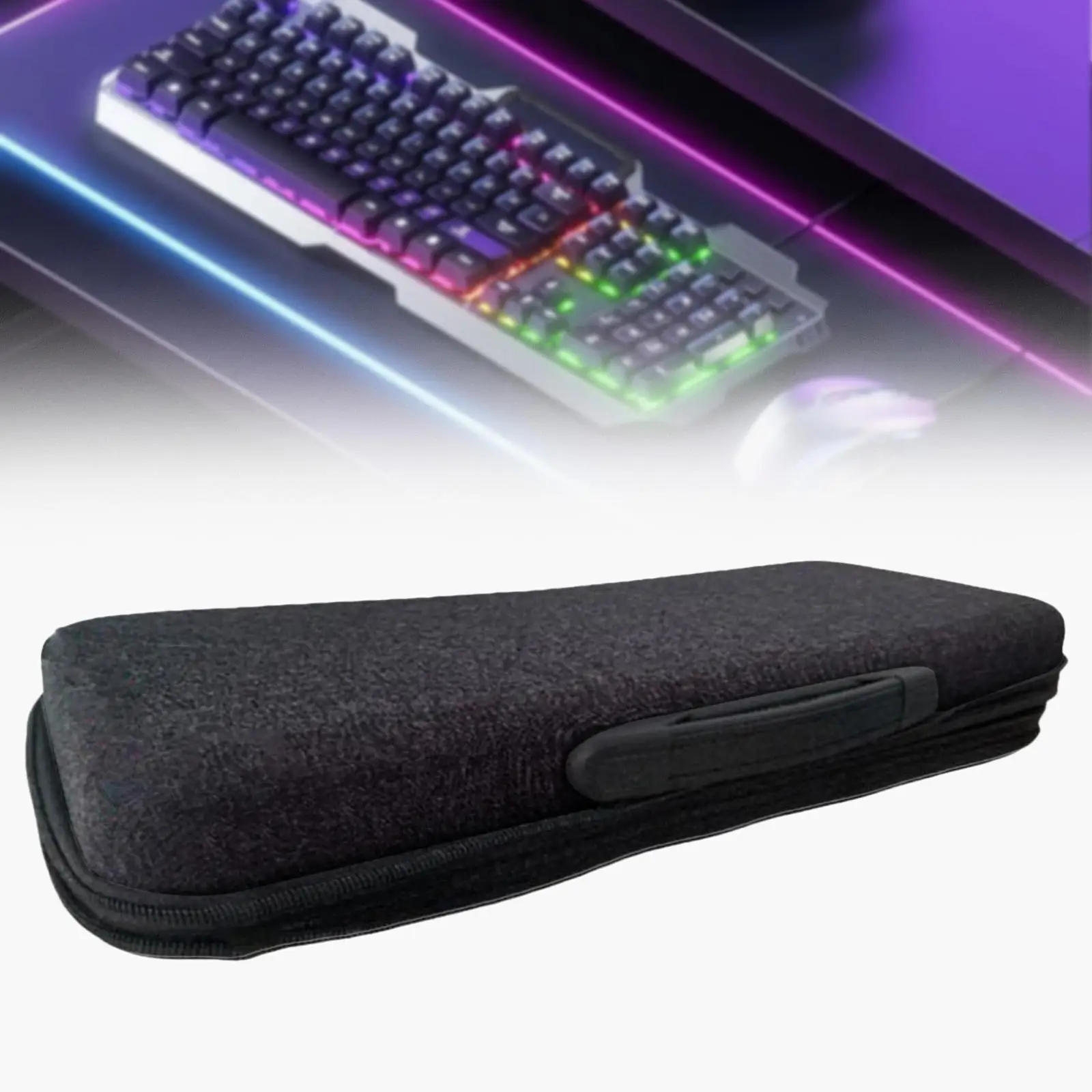 Mechanical Keyboard Case Dustproof Shockproof Portable Travel Carrying Bag
