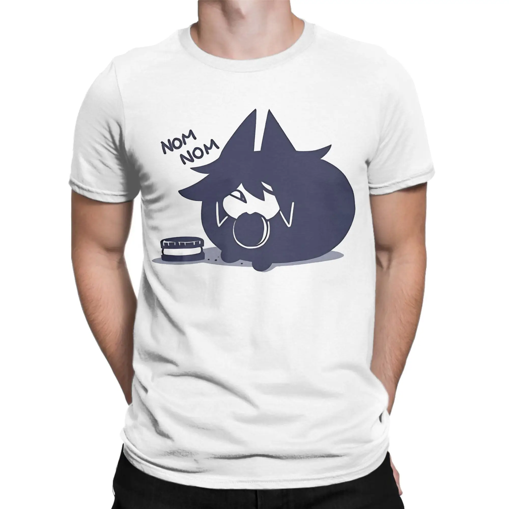Miss Circle Fundimental Paper Education T-Shirt Men's Cotton Tops Vintage  O-neck Short Sleeve