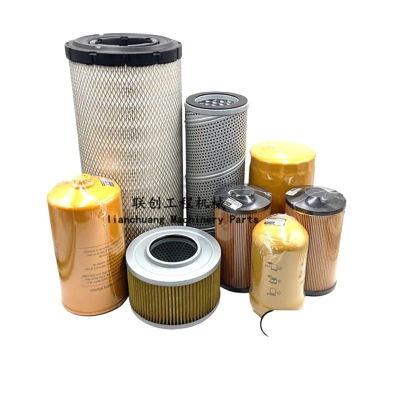 

For Case CX130C engine oil diesel air filter element oil paper filter hydraulic inlet and outlet oil pilot filter excavator ac