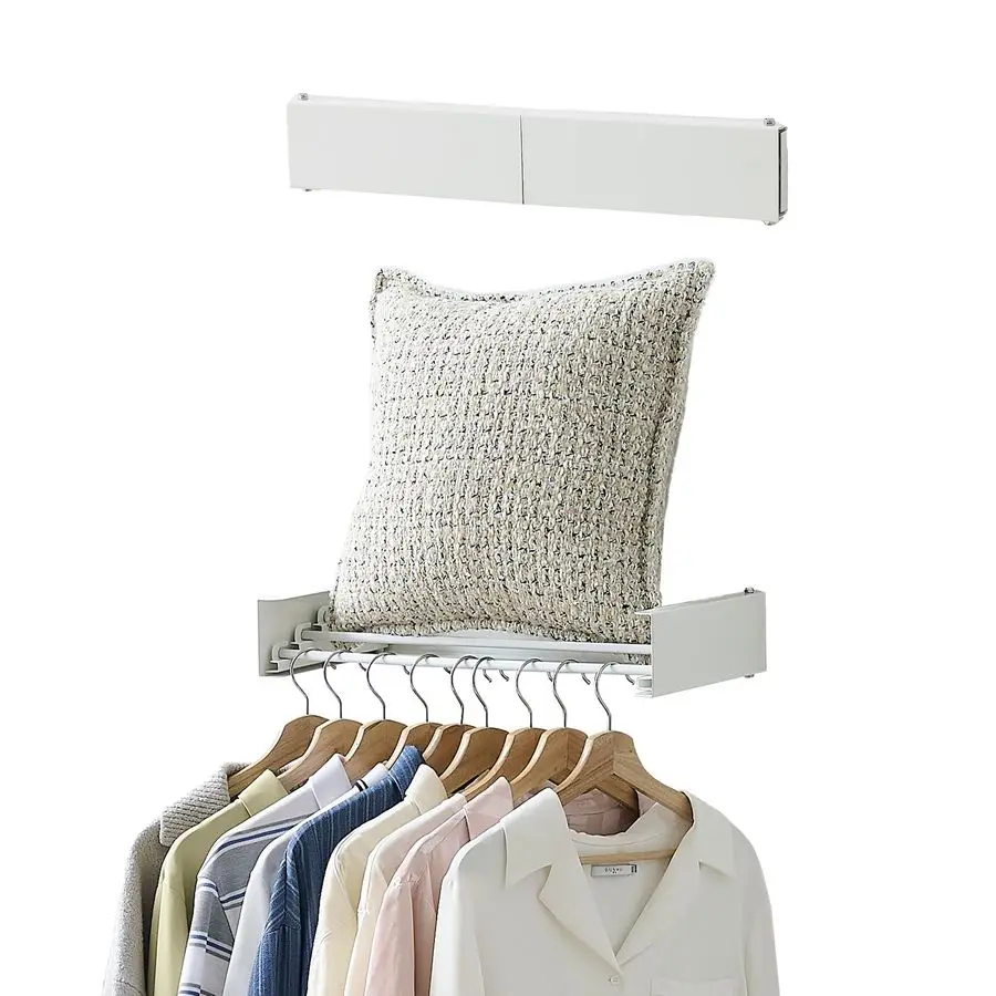 

Drying Rack, Laundry Hanger Dryer Rack, Wall Mounted Drying Rack for Laundry, Foldable Drying Rack Indoor Outdoor, 19.7 Wide, 4