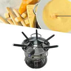 Kubek do Fondue Maker Pot Festival Outdoor Home Birthday Party czekoladowy kubek do Fondue