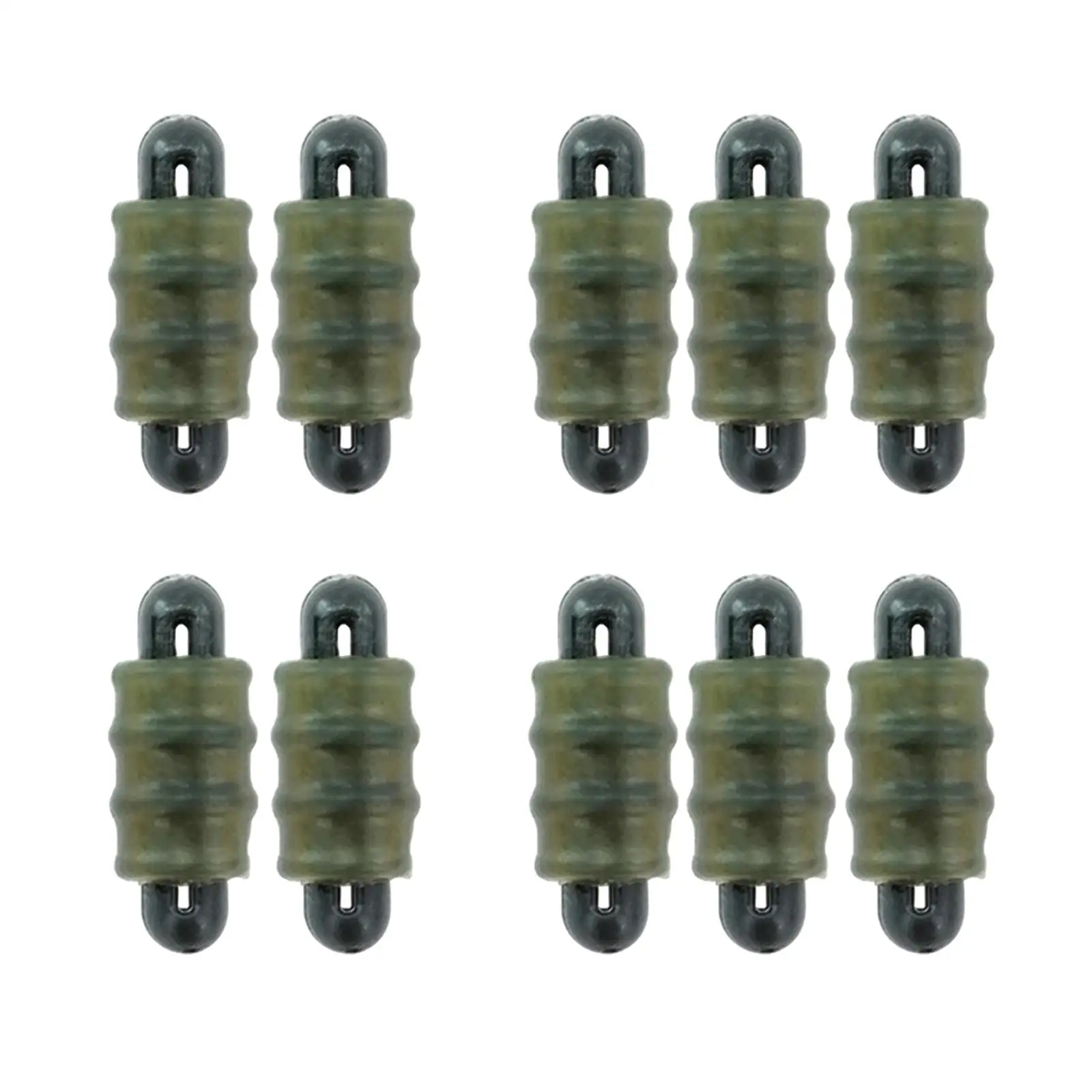 10Pcs Fishing Rigs Connector Bead Sturdy Multifunction Fishing Tackle