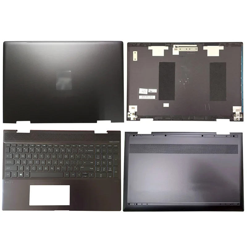 Black For HP ENVY X360 15-CN 15M-CN 15-CN013TX Laptop LCD Back Cover/Palmrest/Bottom Case 609939-001 L23794-001 L32767-001