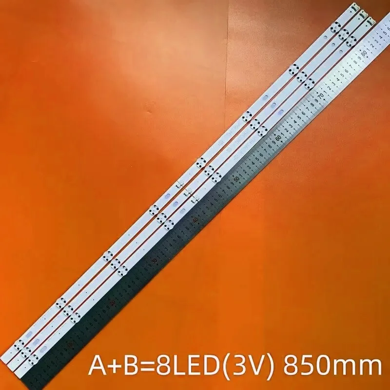 

Светодиодная лента подсветки 8 ламп для Innotek Direct 43 дюйма UHD 1Bar 24EA 43uh619v 43UH610V 43UH6030 UF64 UHD_A 43LH5700 43LH60FHD