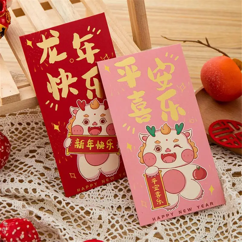 Folding Red Envelope Not Easy To Break Tradition Chinese Traditional Gifts New Year Red Envelope Thicken Playful Red Envelope