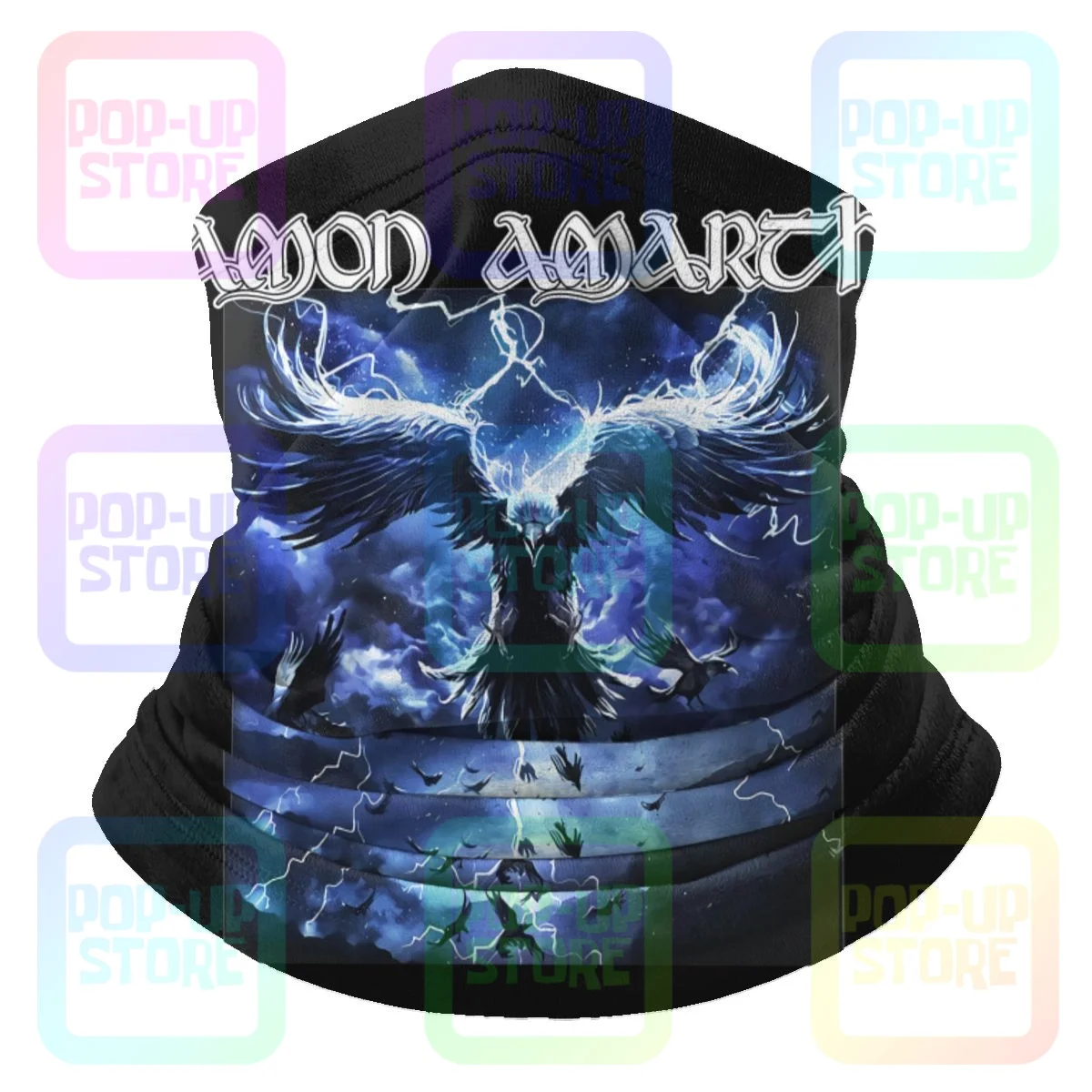 

Amon Amarth Cd Lgo Raven'S Flight New Berserker Microfiber Neck Gaiter Bandana Scarf Ski Camping High Elastic