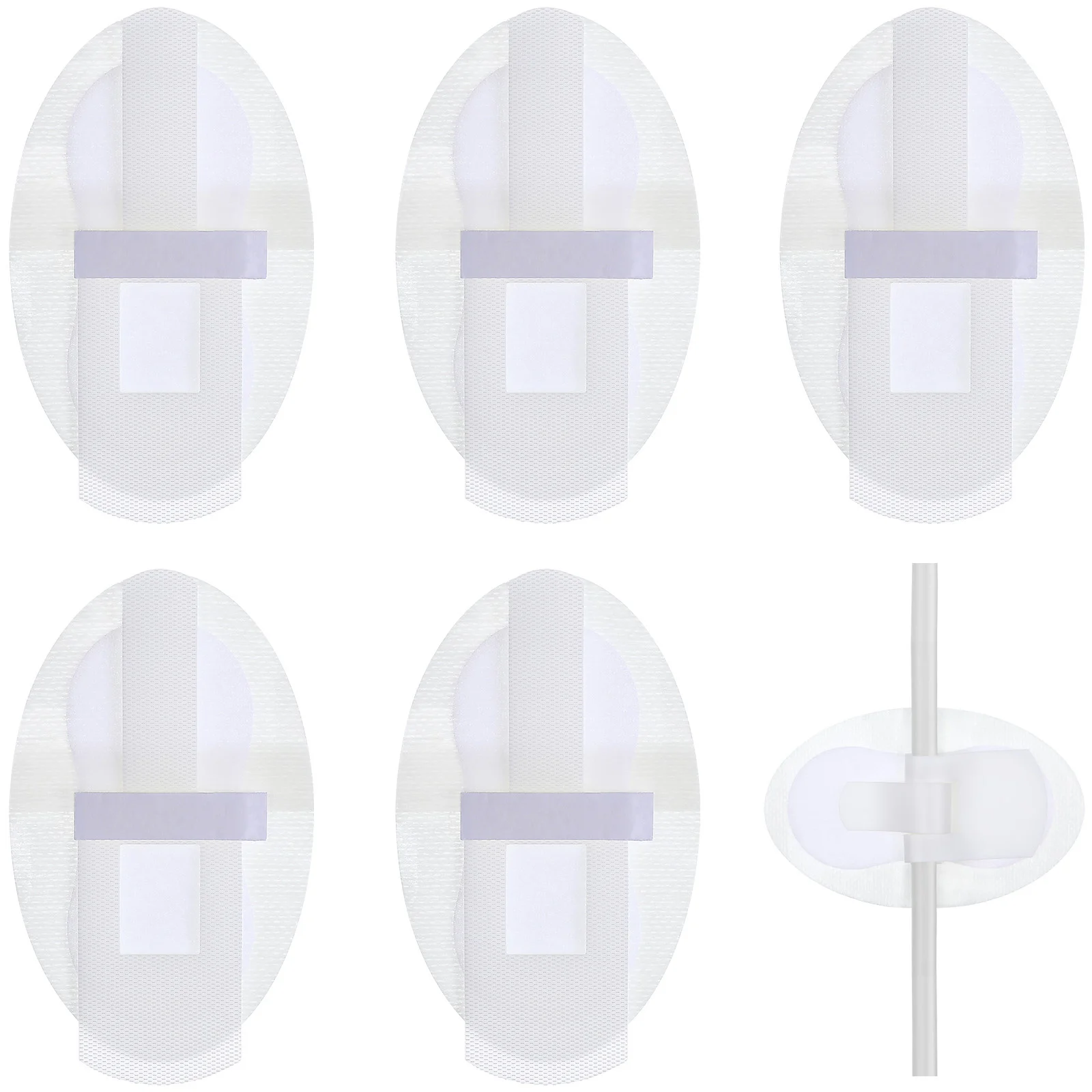 

6 шт., держатели трубок для катетера, стабилизирующее устройство, безопасная фиксация трубки, держатель ленты для ног, крепежные детали, устройство стабилизации