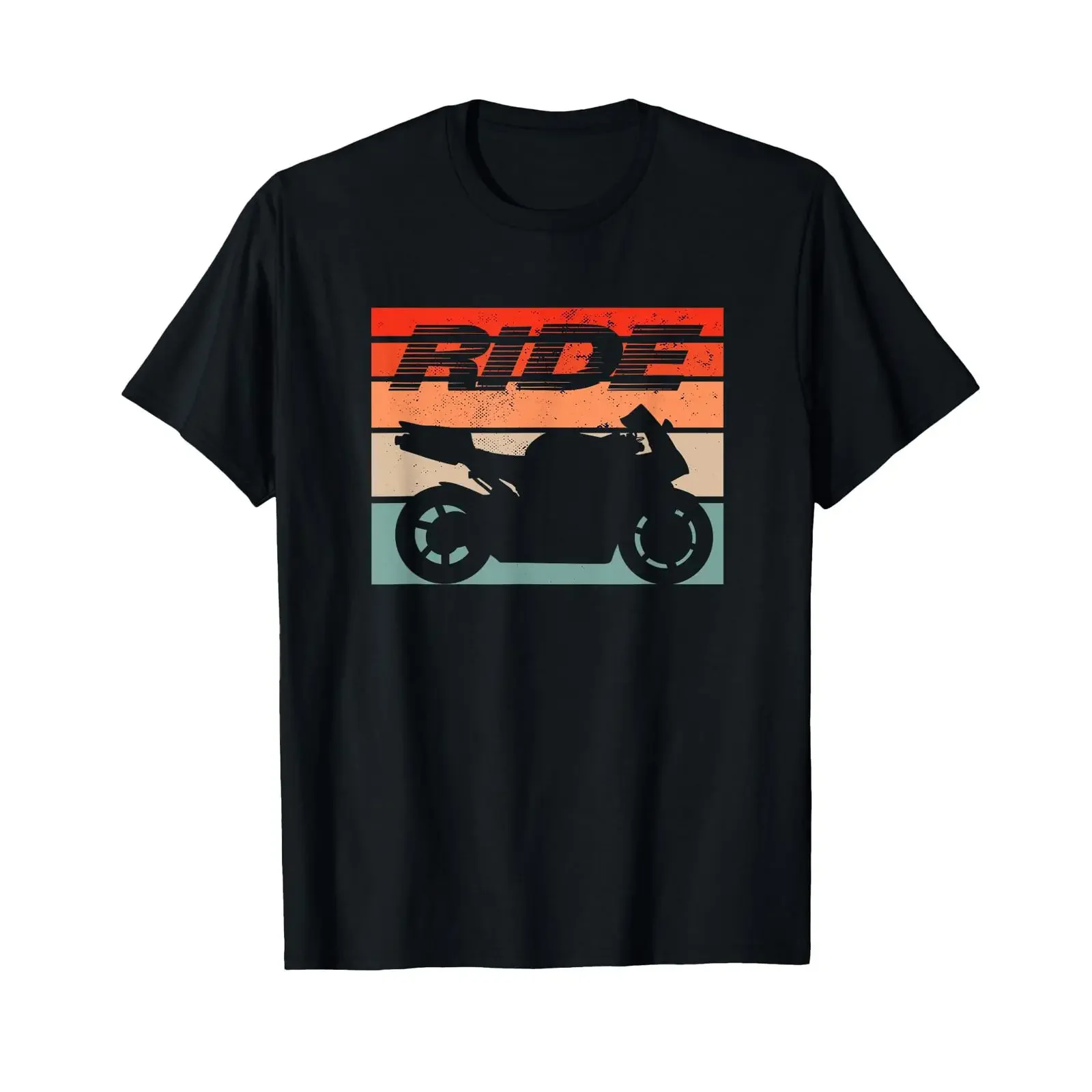Biker Bike Motorrad T Shirt vintage Washed Casual Stretched Unisex streetwear designer clothes Top For Everyday Wear homme