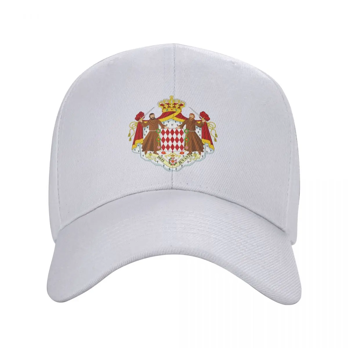 Personalized Coat Of Arms Of Monaco Baseball Cap Women Men Breathable Trucker Hat Sports