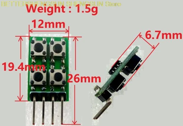 

10kHz Frequency Duty Ratio Adjustable Square Wave Signal Generator Module Pulse Function Board Instead of NE555