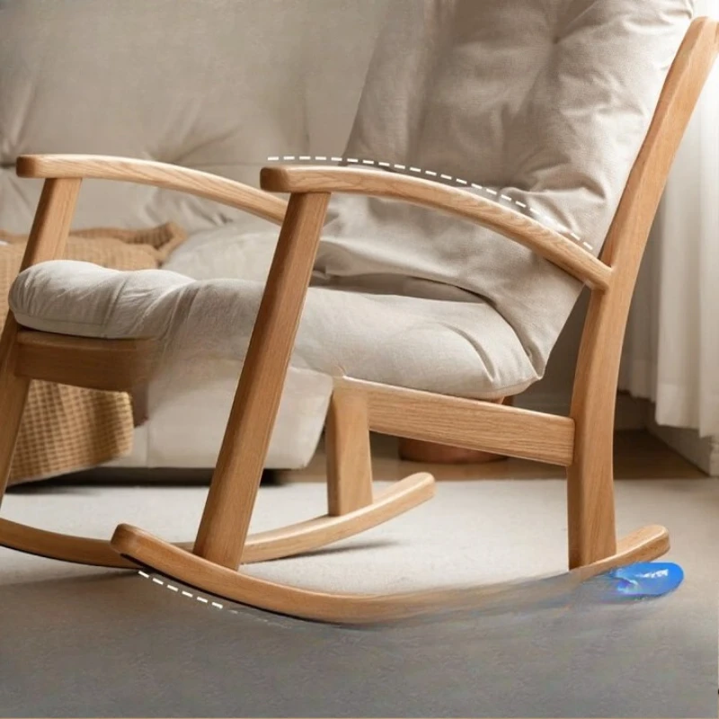 

Rocking chair living room modern simple lazy sofa chair balcony small recliner leisure chair
