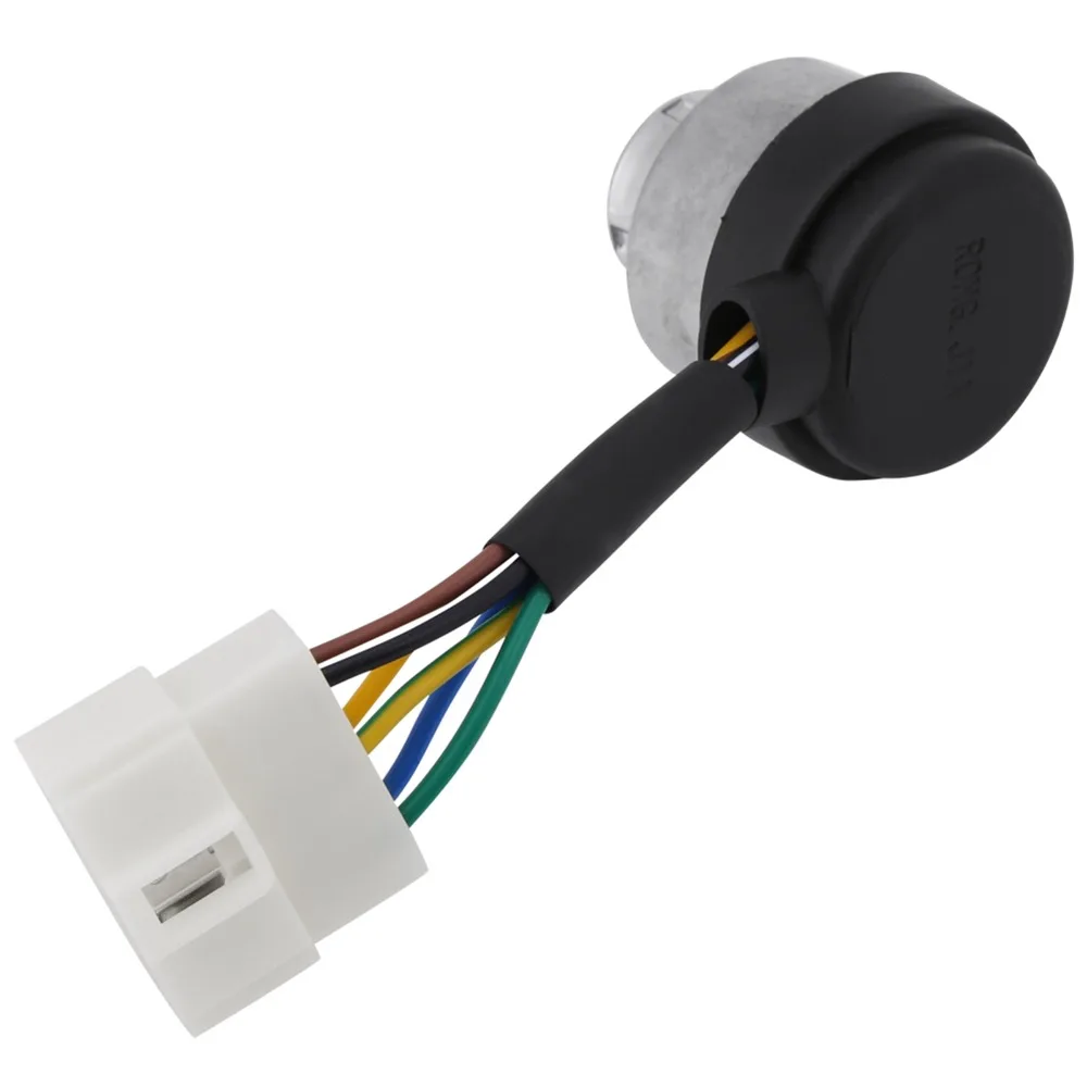 6 Wire Ignition Key Switch Ignition Start Universal Fit Starter Switch Push Button Start 2 Keys Included 6 Wire Switch For Car