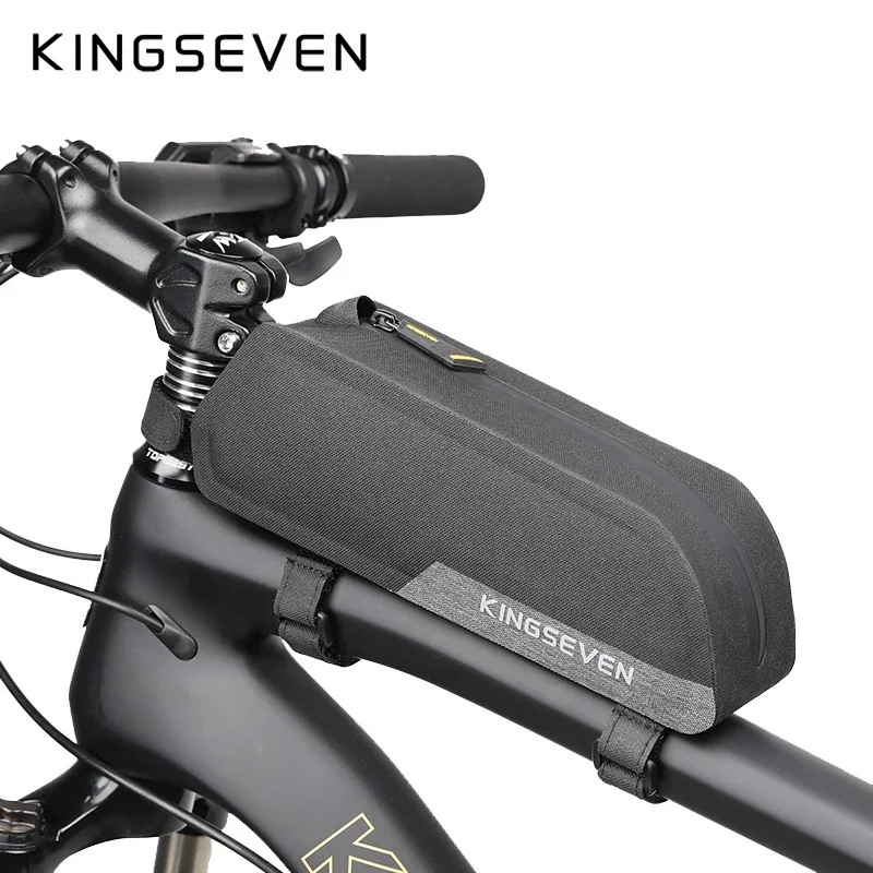 

KINGSEVEN Bike Bag Waterproof Large Capacity Cycling Top Tube Front Bag MTB Mountain Road Bike Pouch Frame Bag Bicycle Equipment