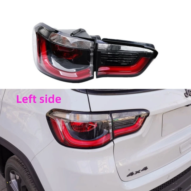 

For Jeep Compass 2017 2018 2019 2020 2021 Rear Taillight Assembly Housing Brake Light Reversing Lamp Assembly