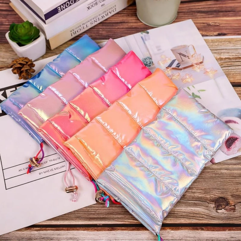 Capa térmica para celular, bolsa térmica quente de algodão com cordão para uso externo, acessório para bolsas