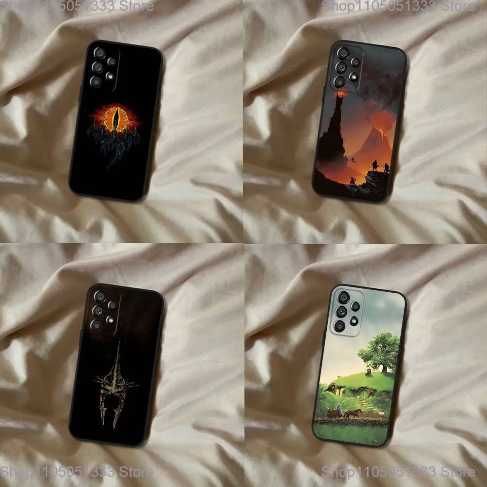

Movie The L-Lord R-Rings Phone Case For Samsung Galaxy A20,A21s,A22,A31,A32,A52,A53,A72,73,A80 Soft Black Cover