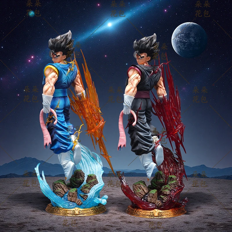 

About 38cm Original Dragon Ball Anime Desktop Ornament Statues Lk Yunqi Beijit 2.0 Handmade Trendy Anime Peripheral Gifts
