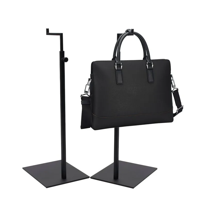 10pcs/lot Black Adjustable Handbag Stand Display Metal  Handbag Display Rack Women Bag Display Holder