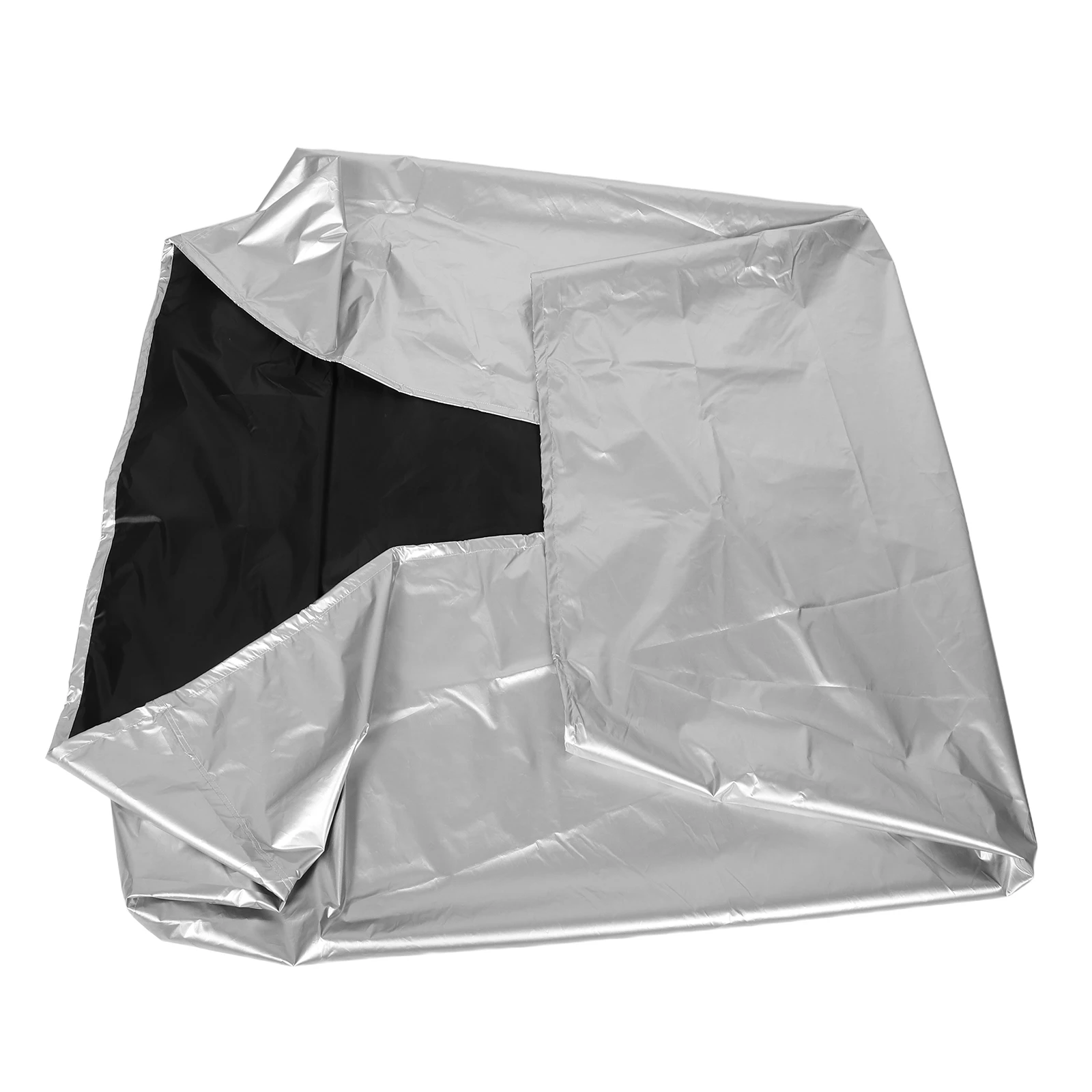 

Outdoor Furniture Cover 115x115x70cm Silver Oxford Cloth Waterproof Patio Table Chair Dust Covers Garden Set Outdoor