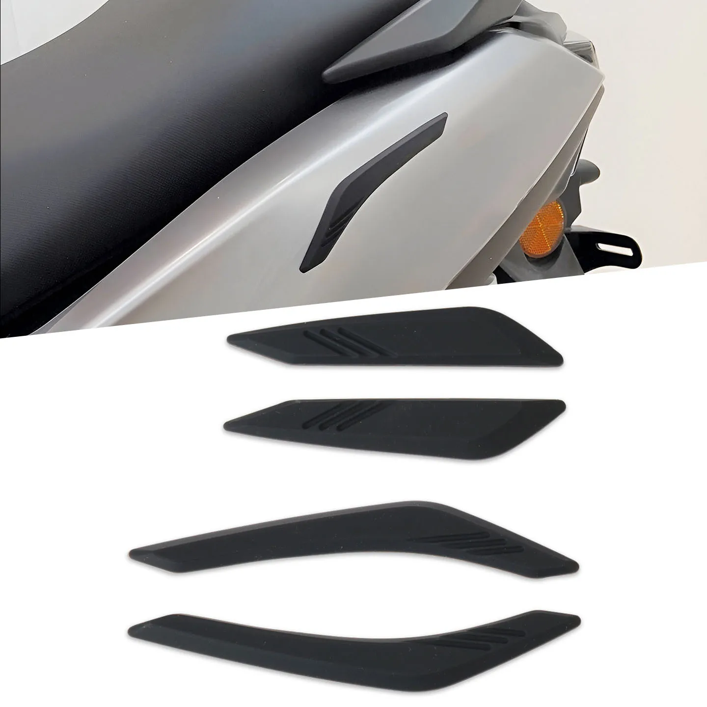 

Motorcycle Side Fairing Scratch Protector Body Panel Rubber Protective Block For NMAX155 N-MAX 125 NMAX 155 125 Tech MAX 2025