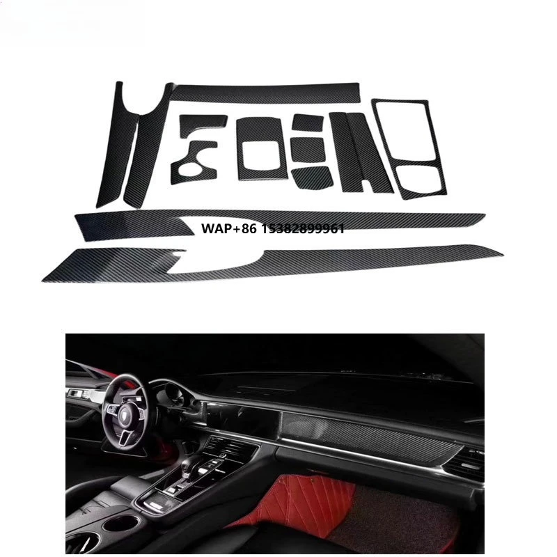 

For Porsche Panamera 971 Upgraded Carbon Fiber Interior Panel and Central Control Panel