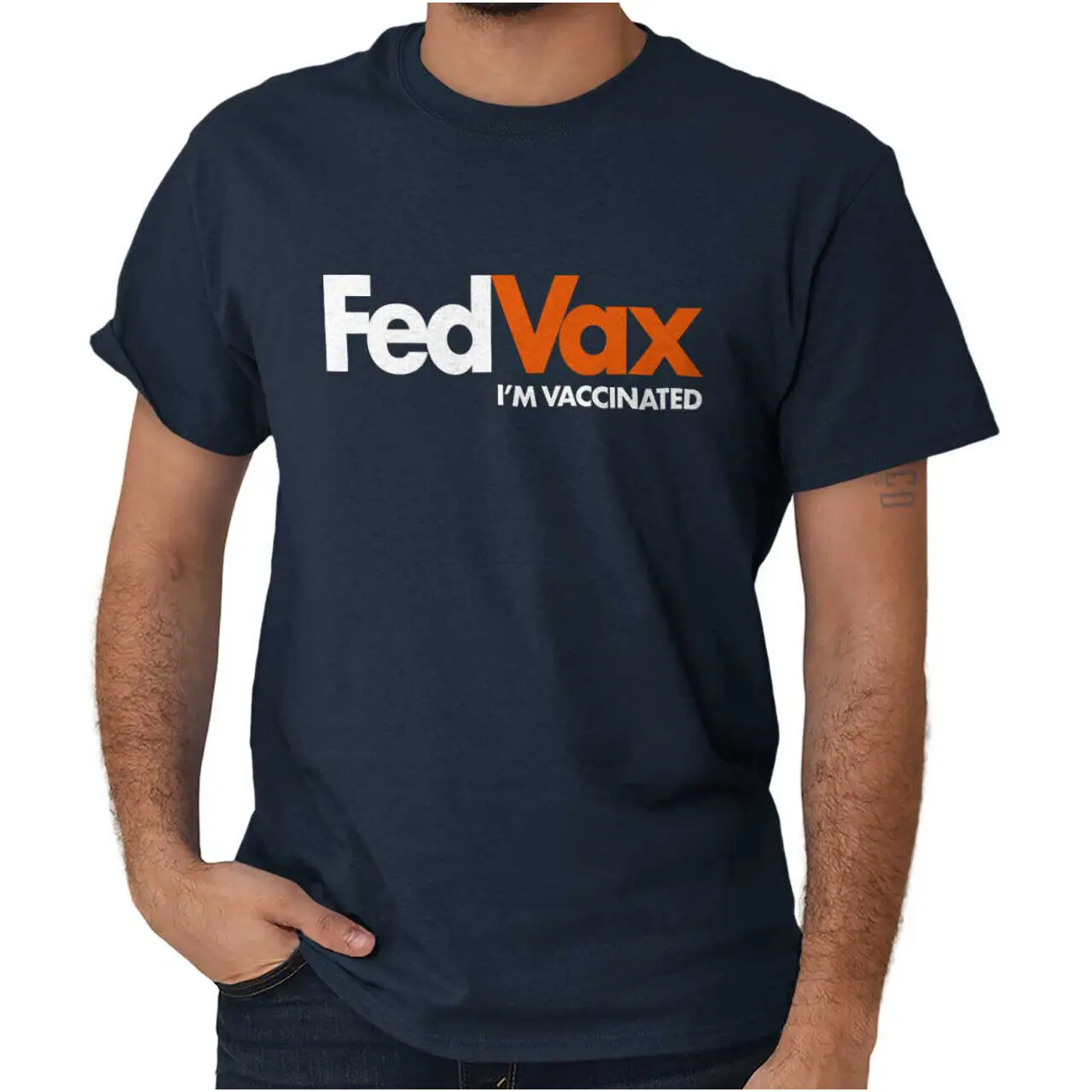 Профессиональная вакцина, я вакцинирован, образованная, получила мои женские или мужские футболки с круглым вырезом, футболка
