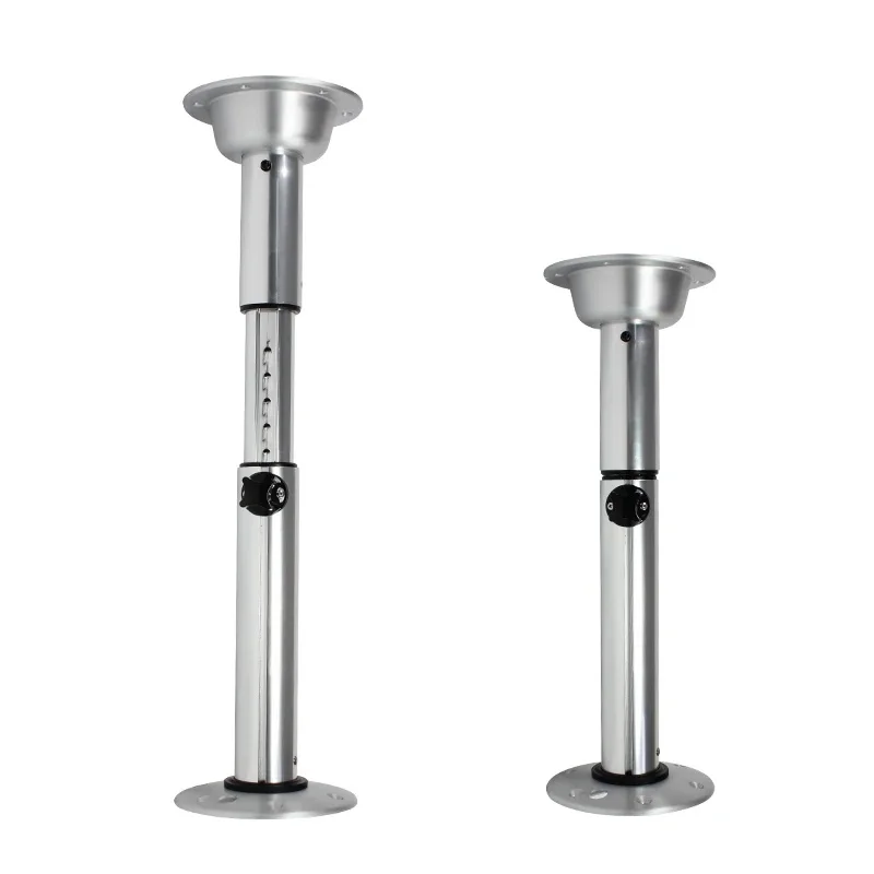 RV Accessories Motorhome Removable Table Leg Aluminum Alloy Height Adjustable Table Leg Bracket for Caravan Yachts