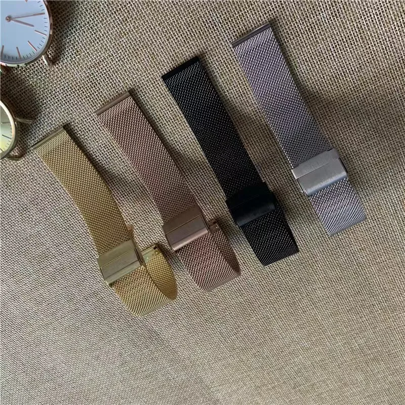 14/16/18/20/22mm Milanese Strap Applicable watch strap 06 line Milanese band stainless steel