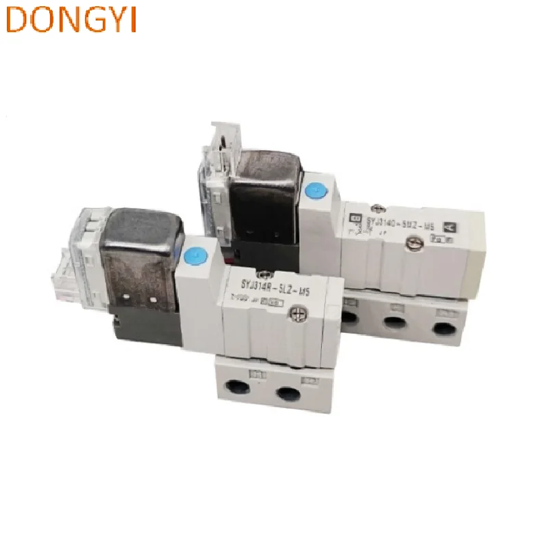 Rubber Seal 4/5 Port Solenoid Valve SYJ 3000 Series, SYJ314R-5G-M5/SYJ3130-5MOS/SYJ3230-5MOS/SYJ314M-5LZ/SYJ314R-5G