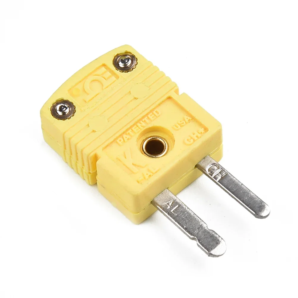 Connecteurs mâles et femelles de type K, thermocouple, capteurs de température, prise l\'inventaire, montage sur panneau, 1 jeu
