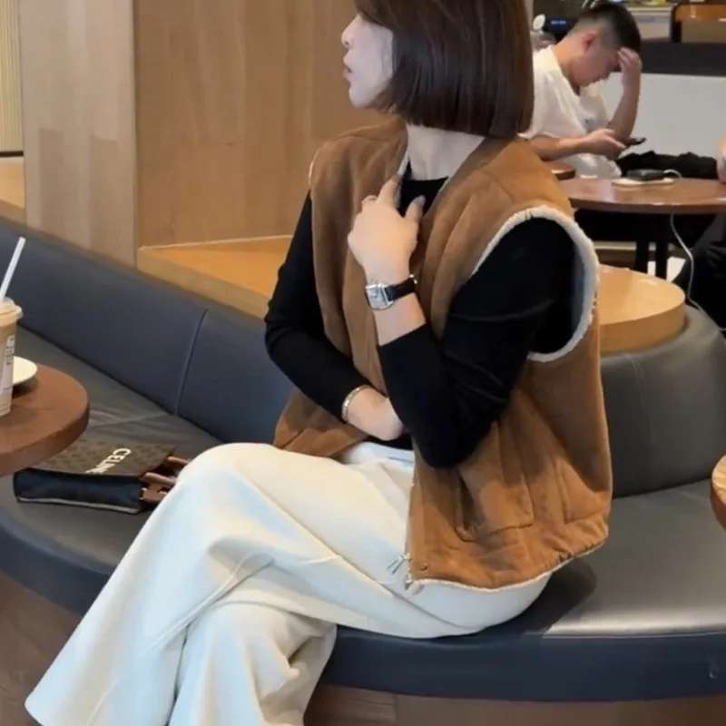 

Жилеты, толстые женские жилеты на молнии, летние сетчатые жилеты, тонкие, милые, трендовые, светские, клубная одежда, Ulzzang, быстросохнущие, воздушные, сексуальные