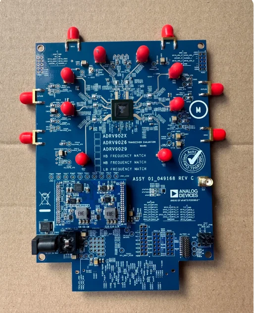 

For Adrv9025 development board, fully compatible with the official version