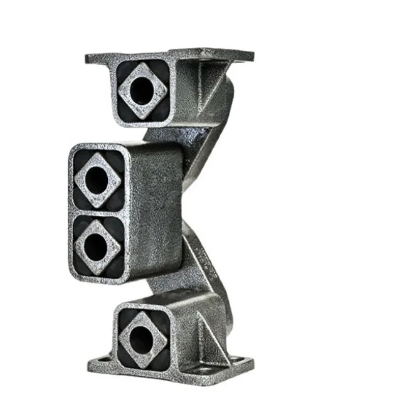 Elastic vibration support heavy steel single material circular vibrating screen linear screen