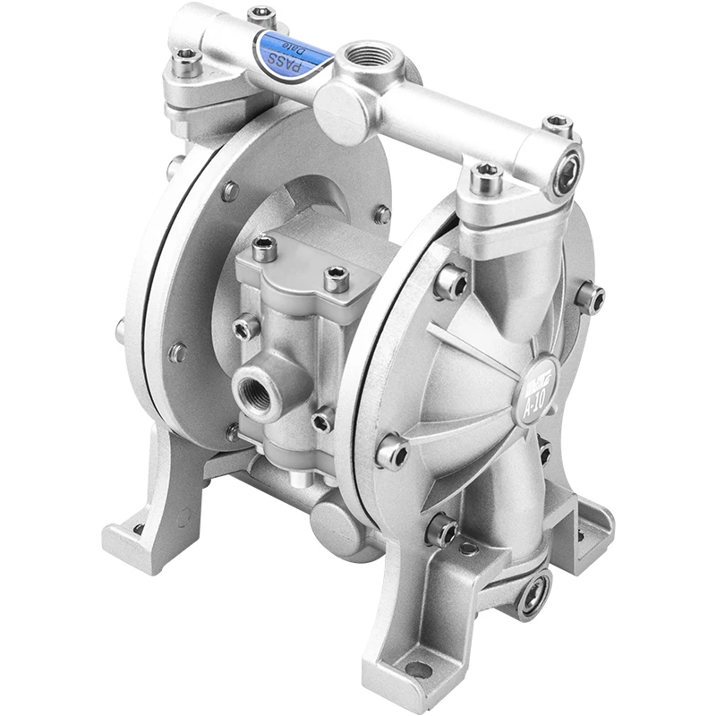 Multifunctional small pneumatic double diaphragm vacuum piston bare pump painting