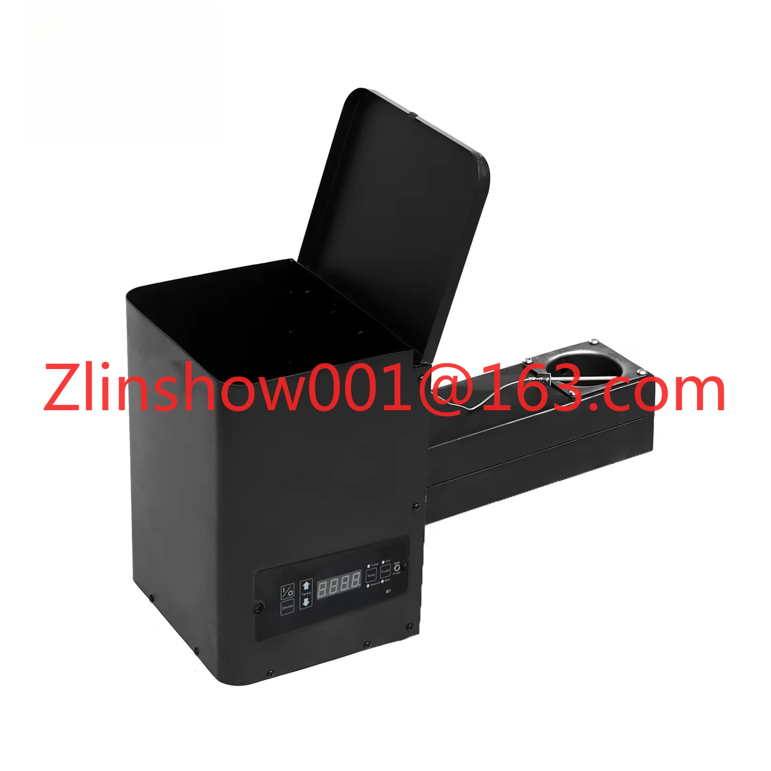 Universal Digital Automatic Feed Pellet Grill Hopper - WiFi Enabled BBQ Smoker Hopper With Precision Temperature Control