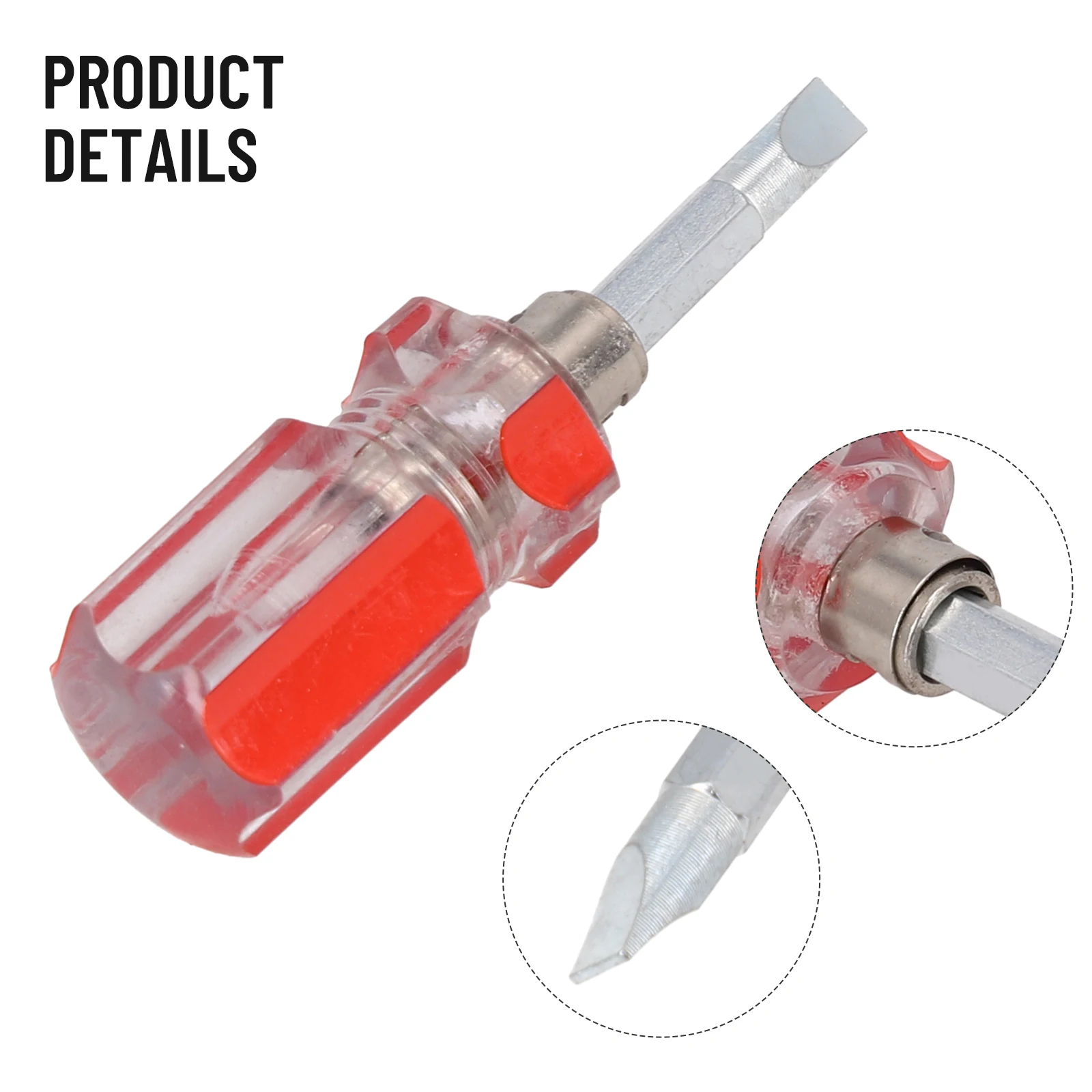 Mini Screwdriver Portable Radish Head Screw Driver Bits Cross Magnetic Batch Head Hand Repair Tools Precision Screwdriver