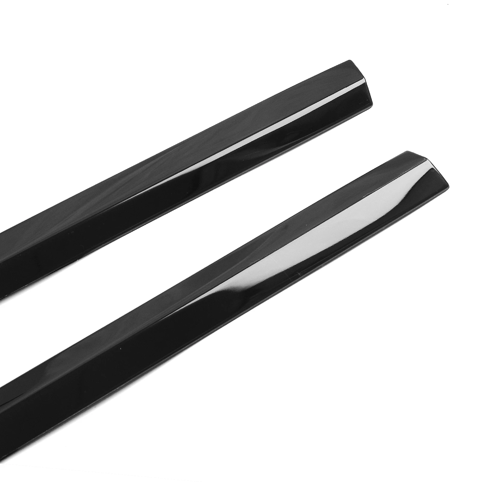 Gloss Black Door Seal Weatherstrip Cover Exterior Window Strip Trim For BMW 4 Series G22 G23 M440i M440d Coupe 2 Door 2021-2025