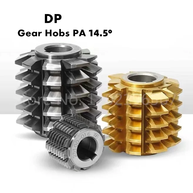 

Pressure angle 14.5° British rolling cutter DP6 DP8 DP10 DP12 DP14 DP16 DP18 DP20 DP24 Hobbing Cutter DP Gear Hob Grade A HSS M2