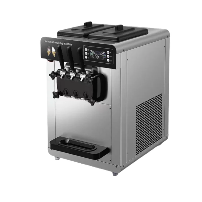 Home Use Soft Ice Cream and Frozen Yogurt Machine New Core Components Motor and Bearing for Food Shops