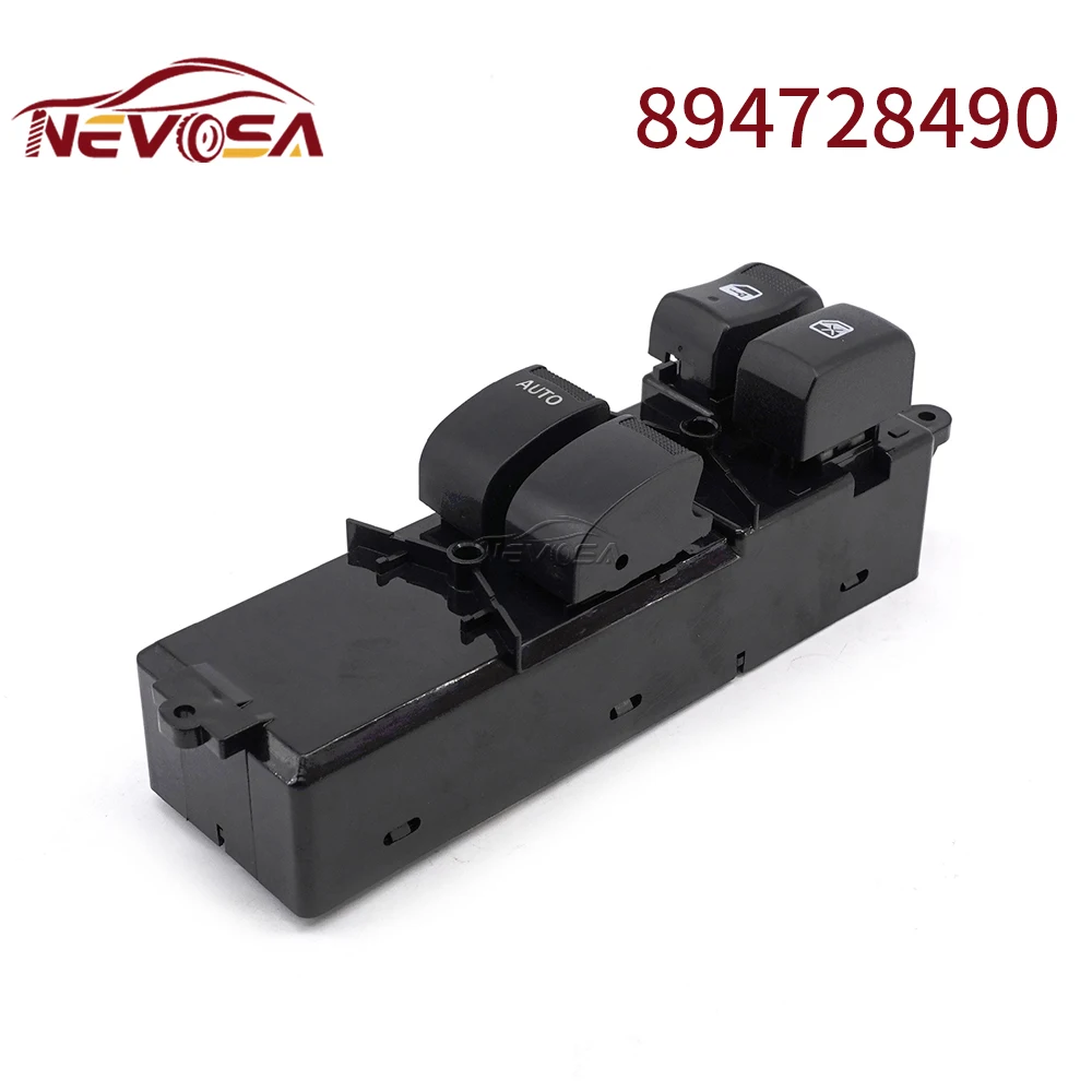 NEVOSA 94728490 For Chevrolet S10 894728490 Left Side Power Car Window Glass Lifter Master Control Switch Button Auto Parts